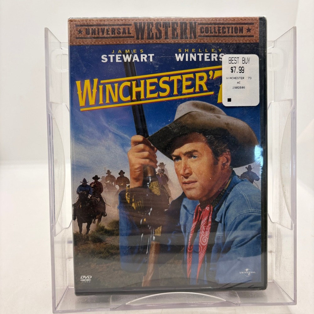 Winchester 73 DVD James Stewart Shelley Winters Universal Western Collection NEW